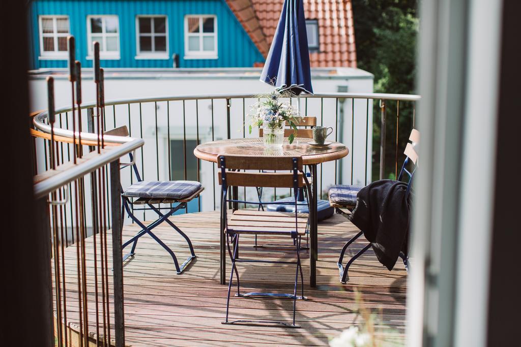 Appartamento Haus Am Schilf Wieck Esterno foto